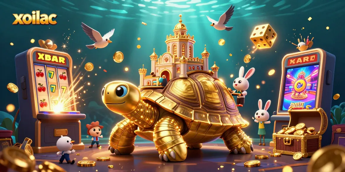 Experience xoilac's dynamic casino scene with vibrant characters and rich elements capturing excitement.