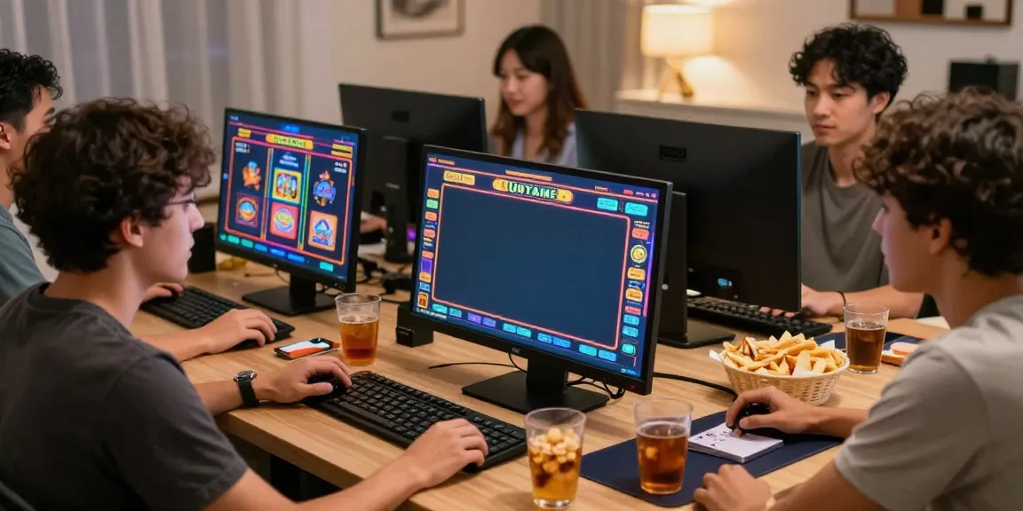 Pengalaman bermain slot gacor online dengan kelompok teman-teman di rumah.
