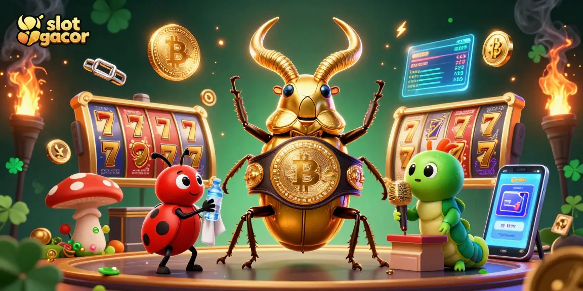 Experience the thrilling gameplay of slot gacor with vibrant characters and dynamic casino elements.