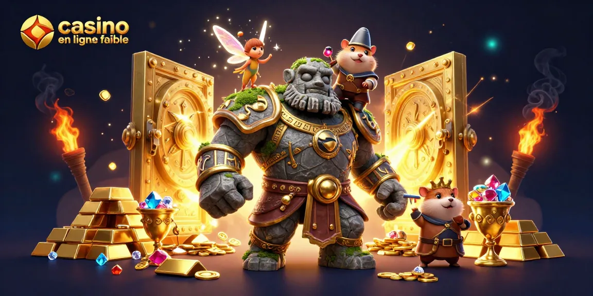 Plongez dans l'univers du casino en ligne fiable rempli de trésors, avec des personnages enchanteurs et des éléments de jeu captivants.