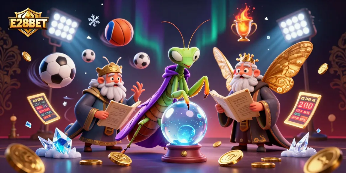 E28BET elevates your gaming experience with vibrant sports betting action and fortune-telling mystique.