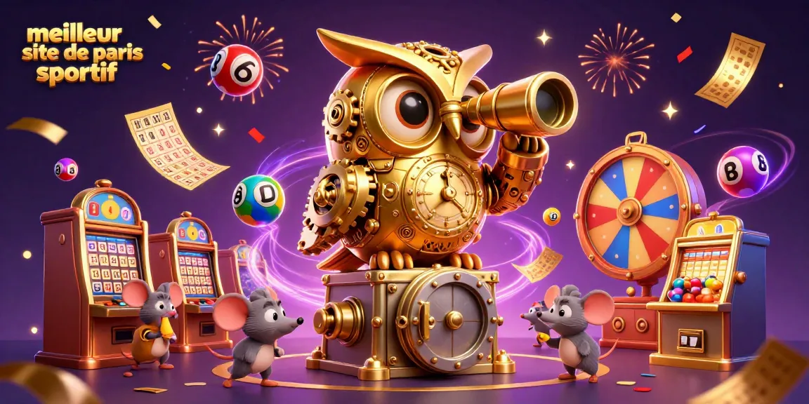 Visualisez le meilleur site de paris sportif avec une illustration de casino dynamique et colorée.
