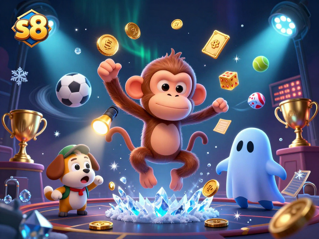 Experience thrilling wins with s8 in a haunted casino filled with gold and excitement.