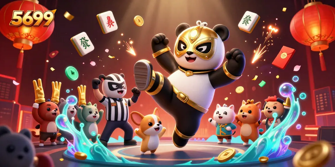 Engage in thrilling games at 5699 casino with vibrant visuals and dynamic action illustrated.