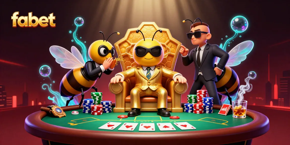 fabet delivers an exhilarating gambling moment with poker chips, cards, and a vibrant casino atmosphere