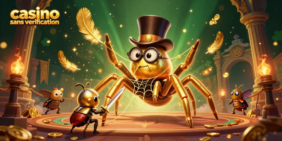 Profitez de l'excitation des jeux dans un casino sans vérification avec des personnages animés.