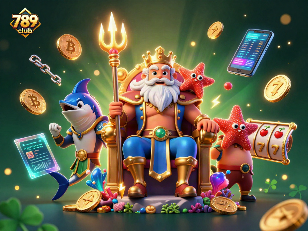 Engage with thrilling slots at 789club featuring Neptune and crypto elements.