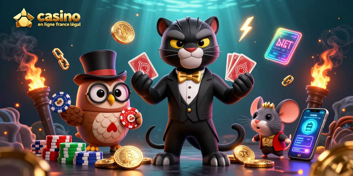 Jouer au casino en ligne légal en France avec des personnages amusants et un décor captivant
