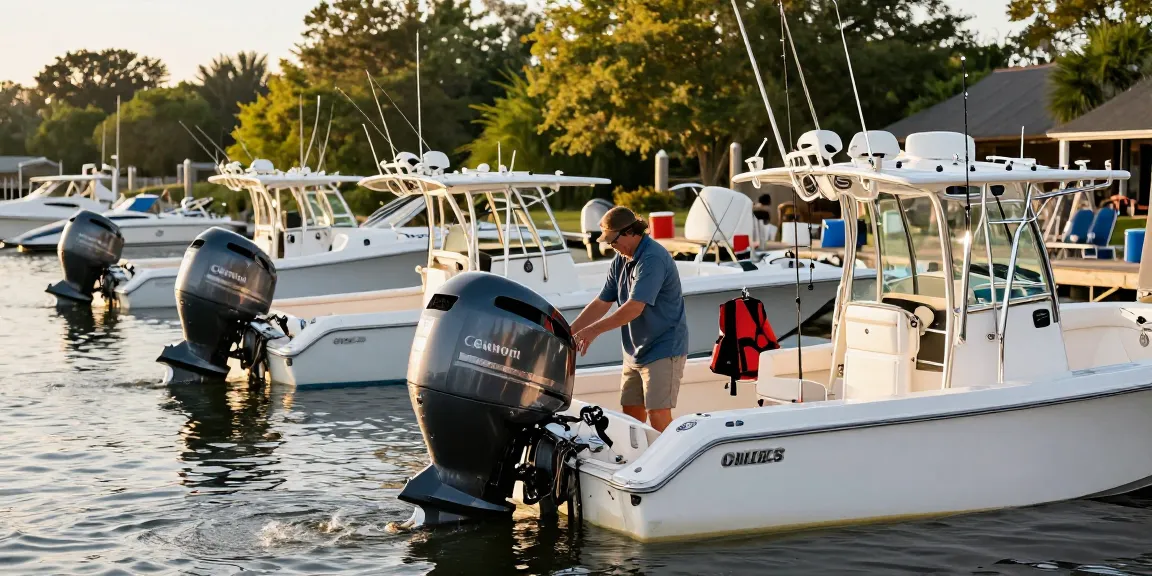 Yamaha outboard engine at the Outboard Engine Hub ready for boating adventures
