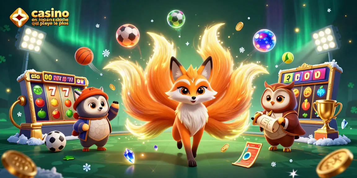 Améliorez vos chances au casino en ligne qui paye le plus avec un monde vibrant rempli de lumières et de jeux.