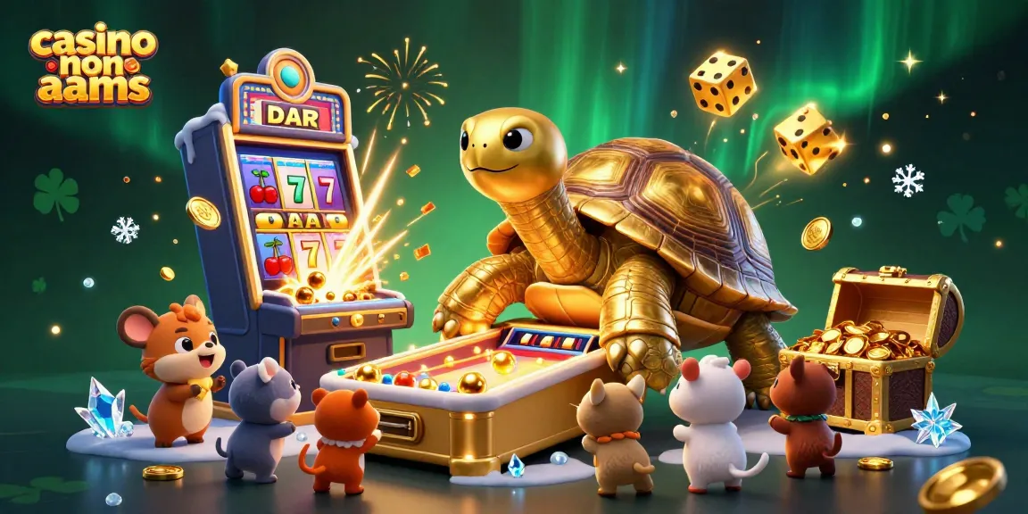 Gioca nei casino non AAMS con una tartaruga pinball e ricchi jackpot.