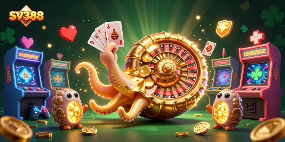 Engage in thrilling moments with SV388, where ancient gaming spirits meet modern excitement in a lavish 3D arena.