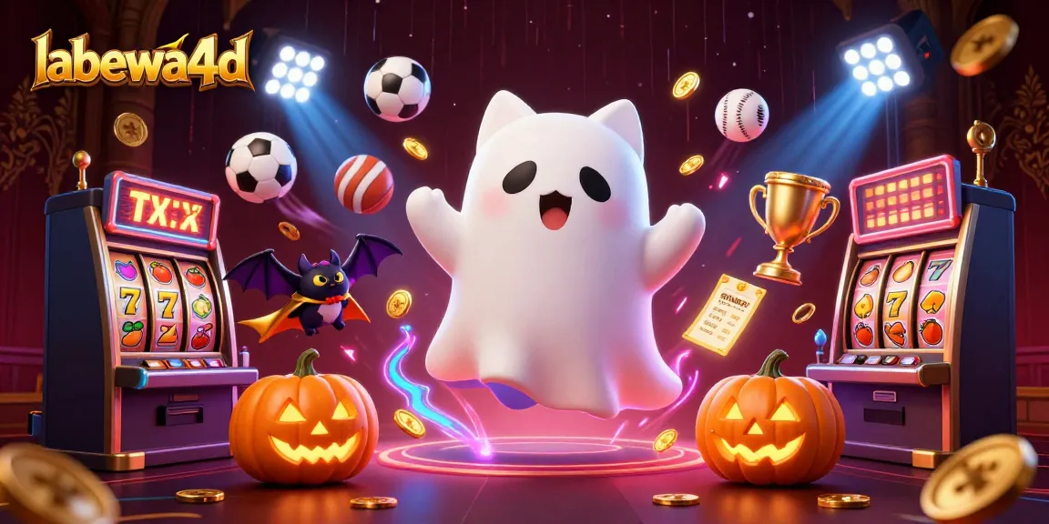 labewa4d hadir dengan kucing hantu dan kelelawar di kasino yang menampilkan keberuntungan permainan