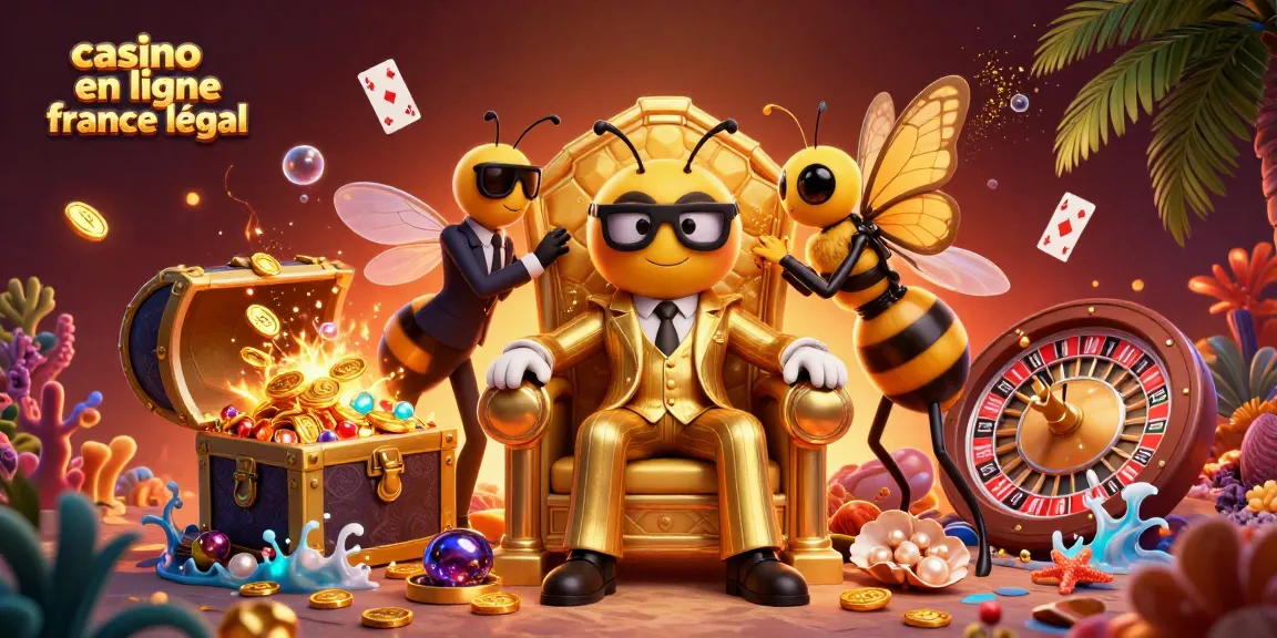 Jouer au casino en ligne France légal et découvrir des trésors dans une scène immersive.