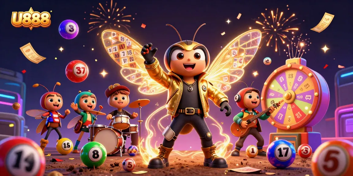 Experience U888 winning strategies with a festive casino-themed celebration in vibrant, dynamic motion.