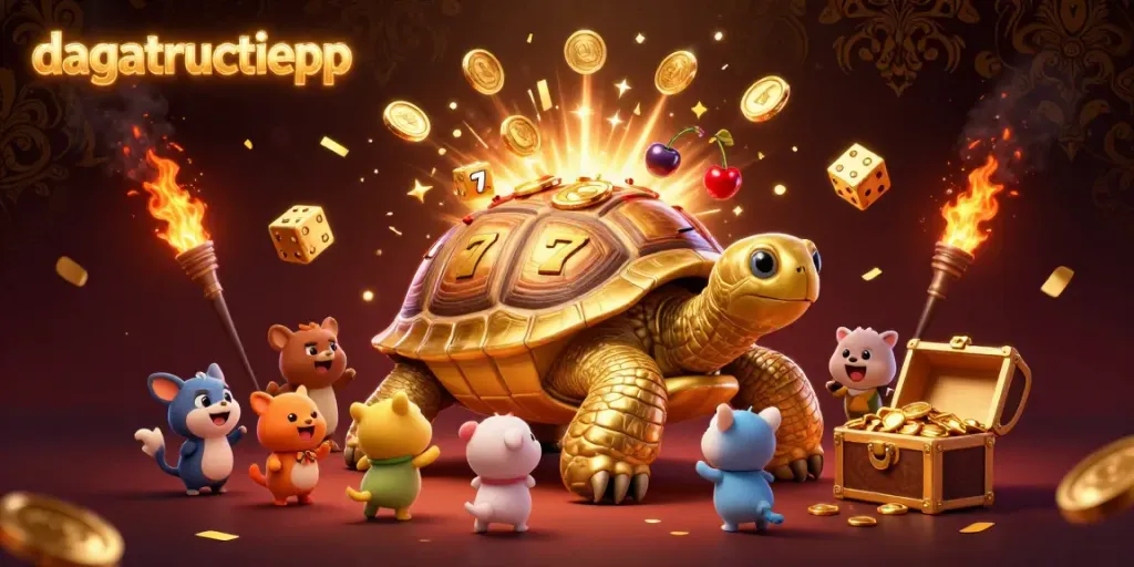 Engage with dagatructiepp's enthralling jackpot scene filled with vibrant casino elements and excitement.