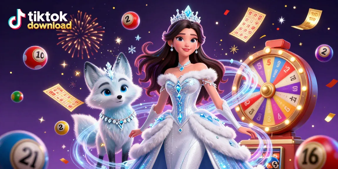 Tiktok download allows users to instantly save videos with no watermark, featuring colorful elements and dynamic scenes.