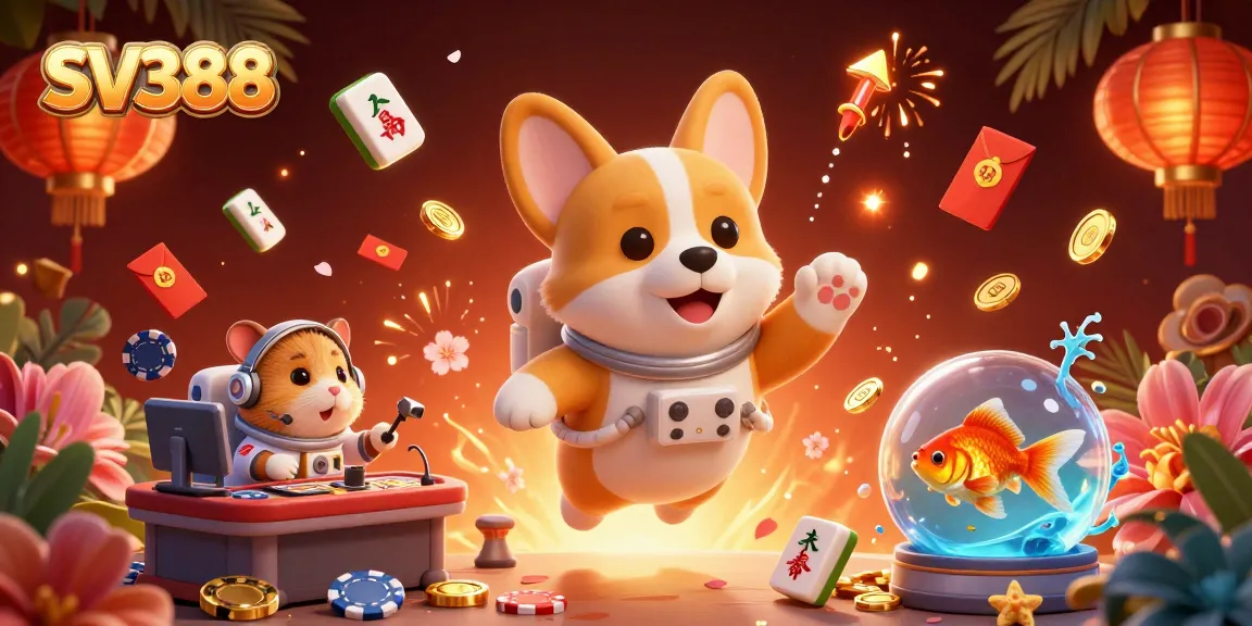 Engage with SV388's live cockfighting action in an immersive Astroboy-inspired casino scene.