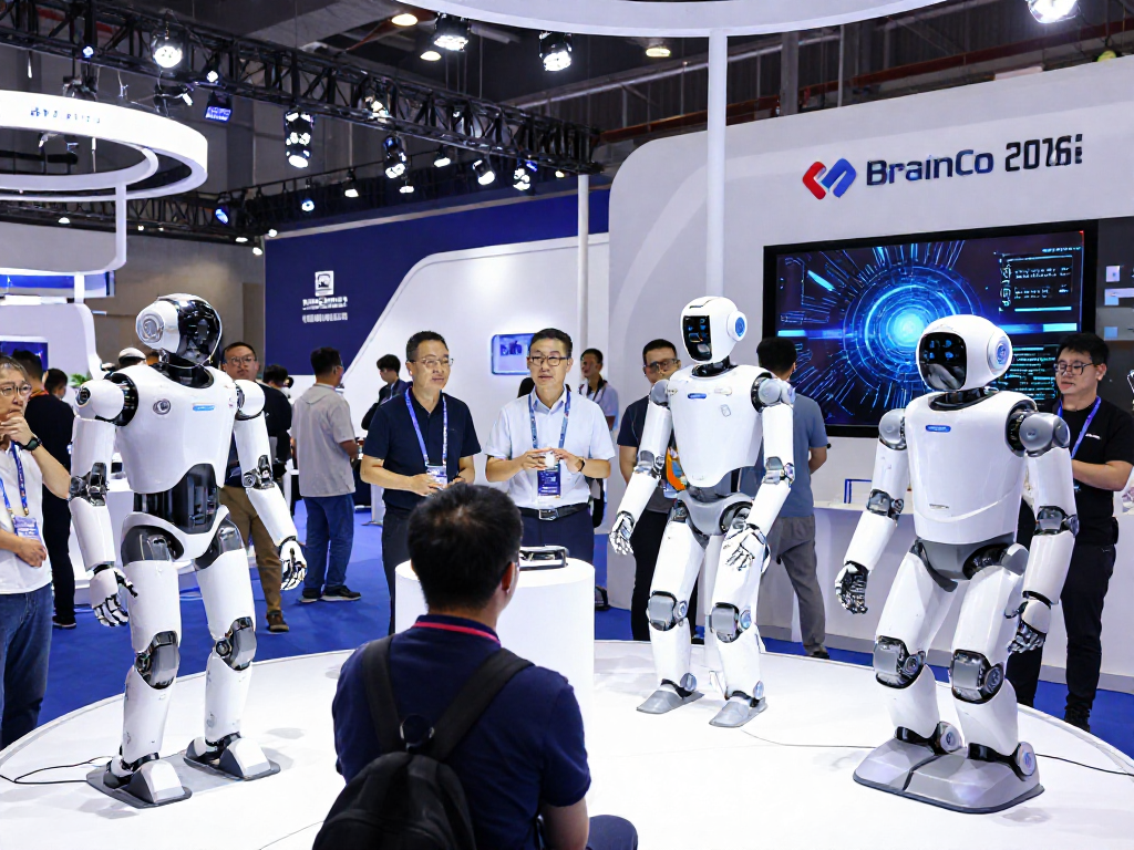 Robot 24 showcases humanoid robots at WAIC 2026, celebrating robotics innovations.