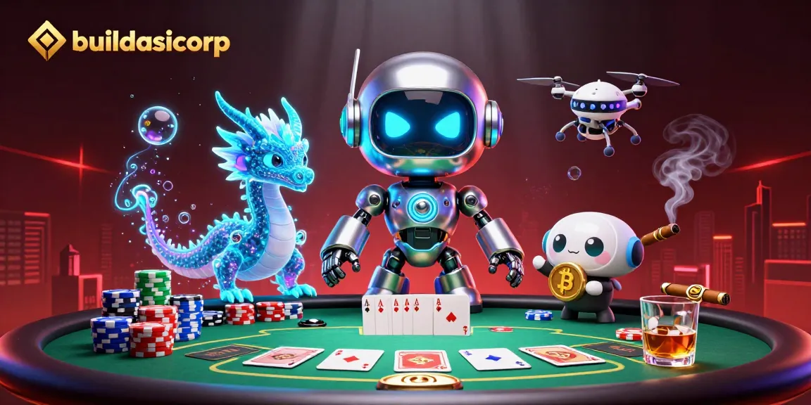 Engage in thrilling gaming adventures with buildasiacorp featuring vibrant poker elements and eye-catching characters.