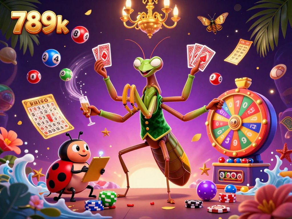 Engage with 789k's vibrant casino scene featuring dynamic gaming elements and colorful excitement.