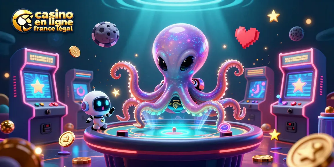 Le casino en ligne France légal propose une ambiance dynamique et festive avec des personnages interstellaires.