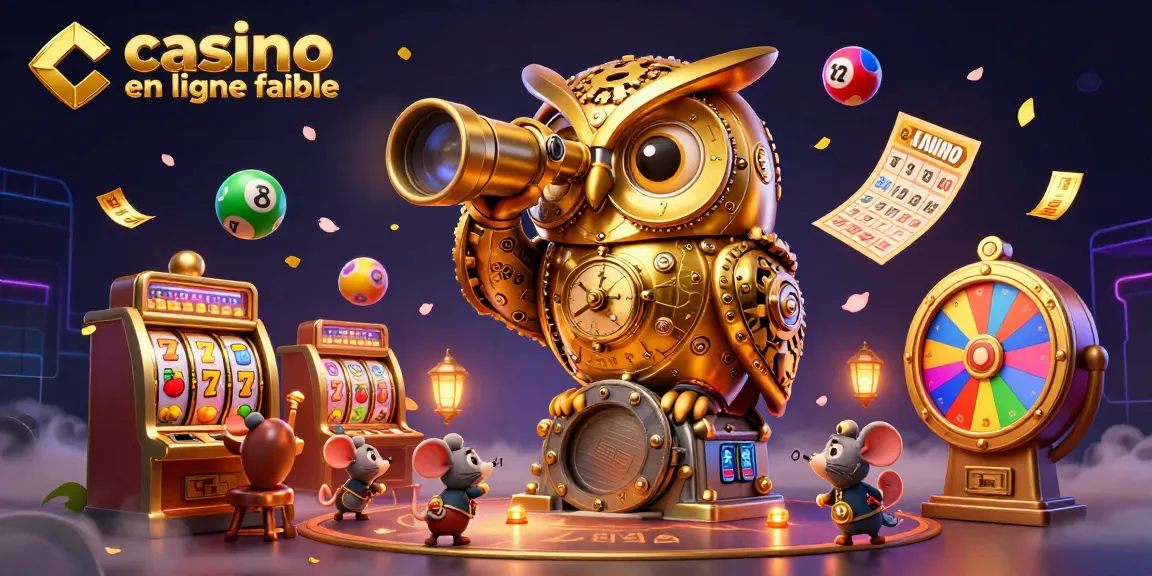 Jouez de manière stratégique avec des éléments de casino en ligne fiable animés, comme des machines à sous et des boules de loto.