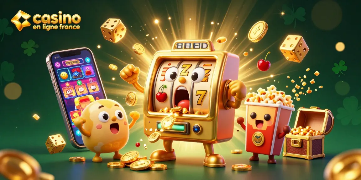 Jouez à casino en ligne France avec la machine à sous d'or et de nombreux gains en bonus!