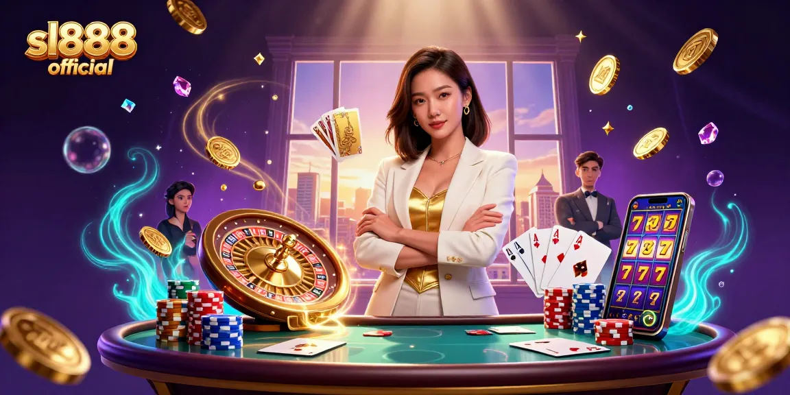 Enhance your gaming with sl888 official's golden cards and vibrant casino experience.