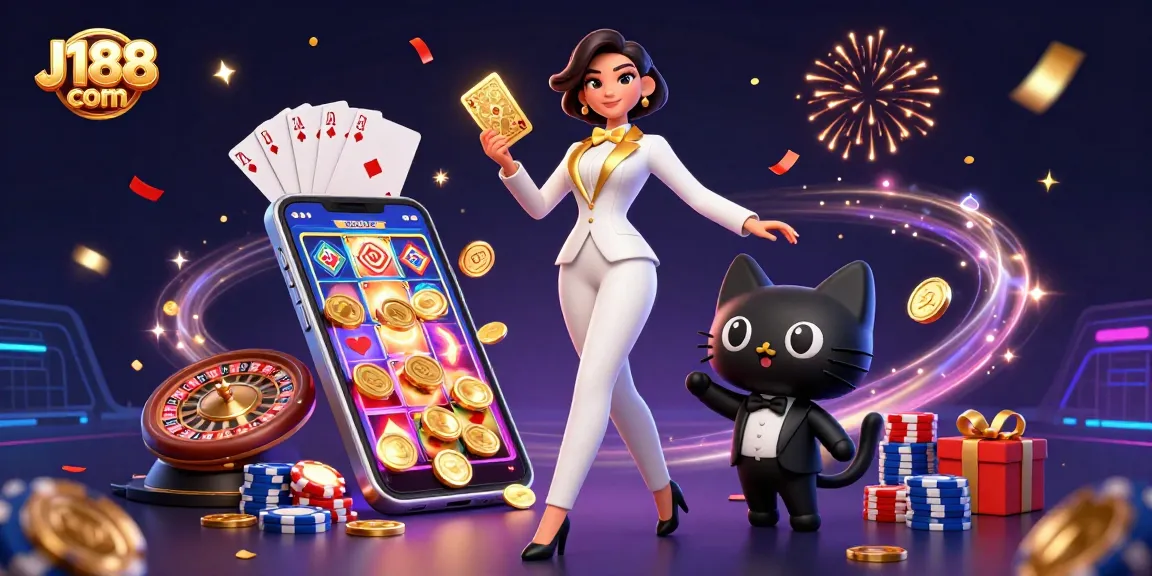Experience thrilling games with J188 com as you enjoy the excitement of a glamorous online casino.