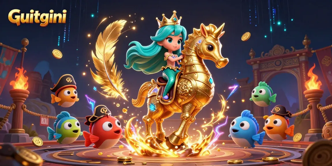 Guitgini immerses players in an enchanting 3D fantasy gambling adventure
