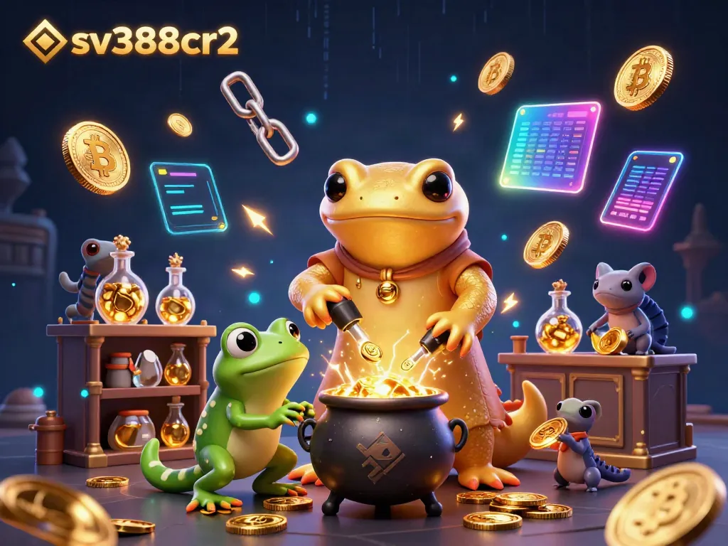 Engage in thrilling adventures with sv388cr2's fantastic gambling scene showcasing gold and crypto