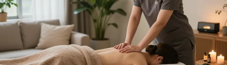 Indulge in 인천출장마사지 with a professional therapist providing relaxing home care massage therapy.